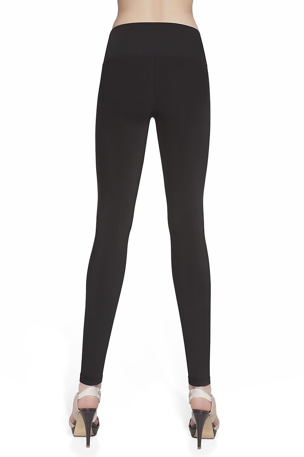 Activewear Leggings with Breathable Fabric & Designer Pattern by Bas Bleu