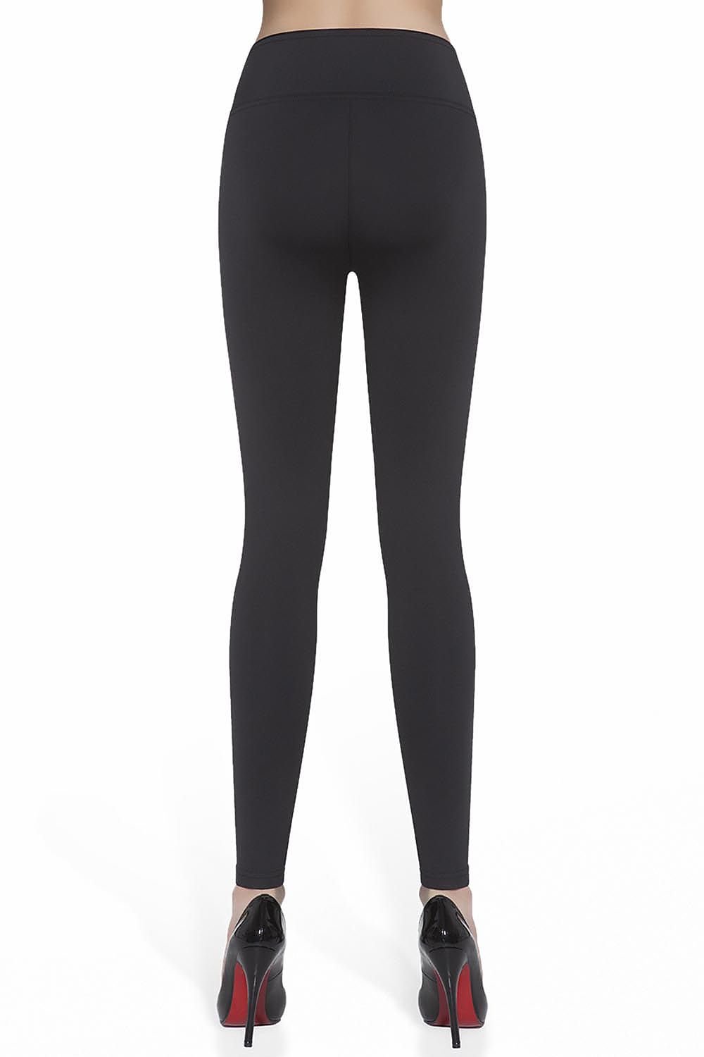 Activewear Leggings with Breathable Fabric & Designer Pattern by Bas Bleu