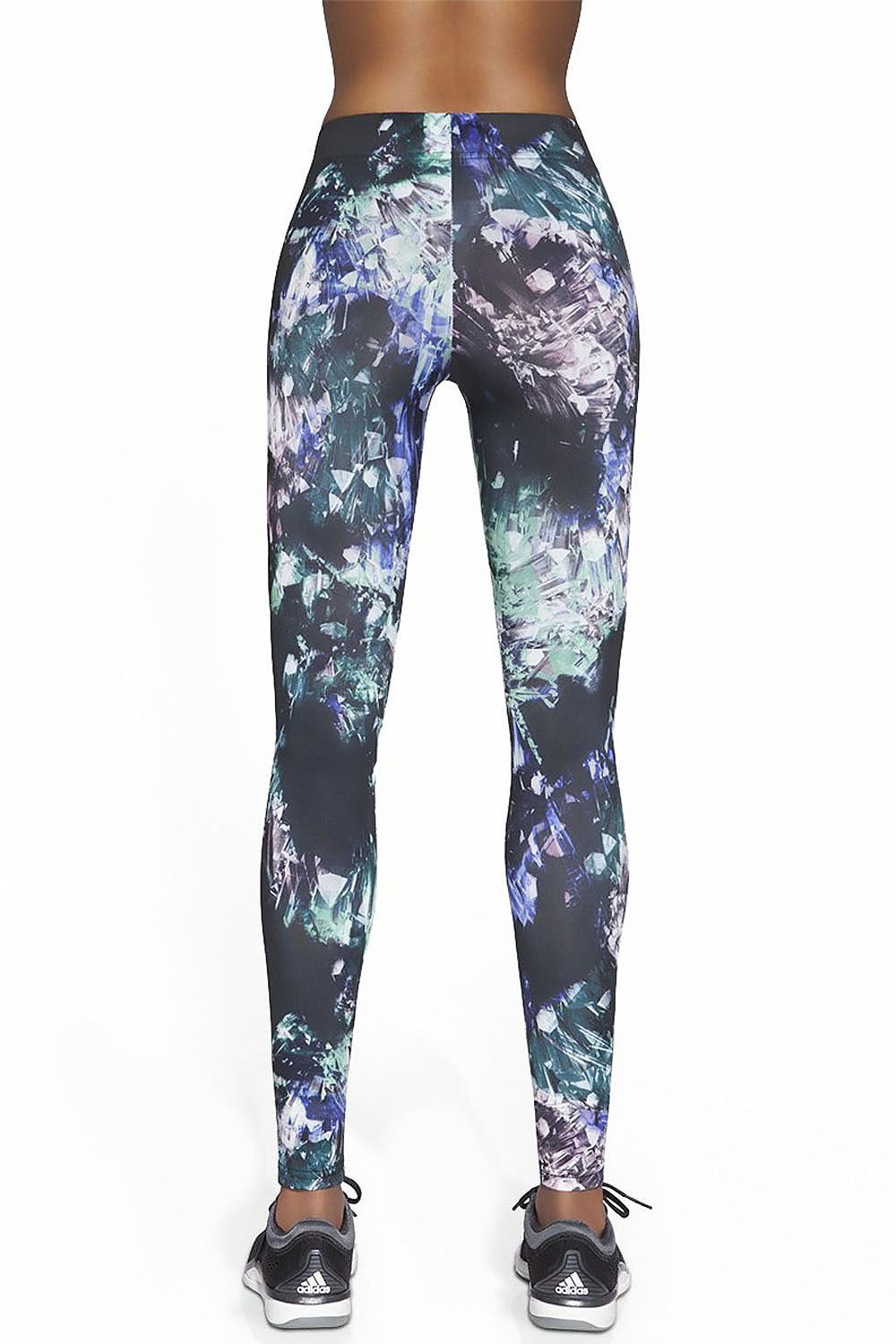 Activewear Leggings with Breathable Fabric & Designer Pattern by Bas Bleu