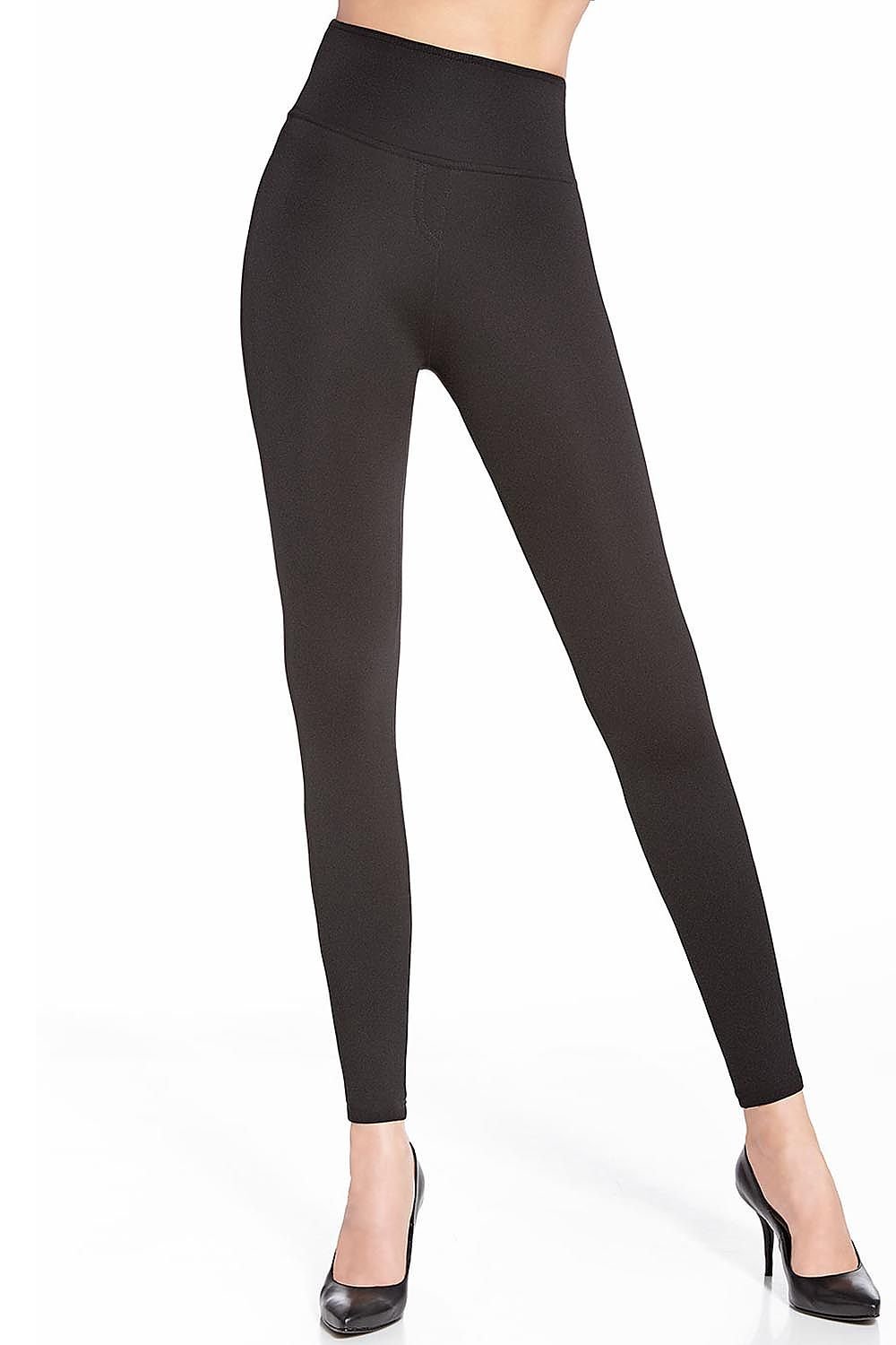 Activewear Leggings with Breathable Fabric & Designer Pattern by Bas Bleu