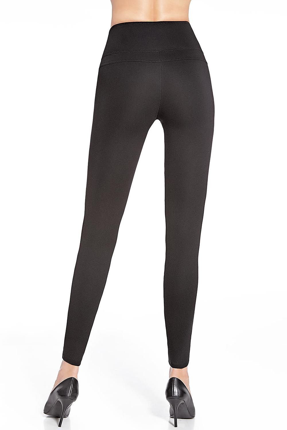 Activewear Leggings with Breathable Fabric & Designer Pattern by Bas Bleu