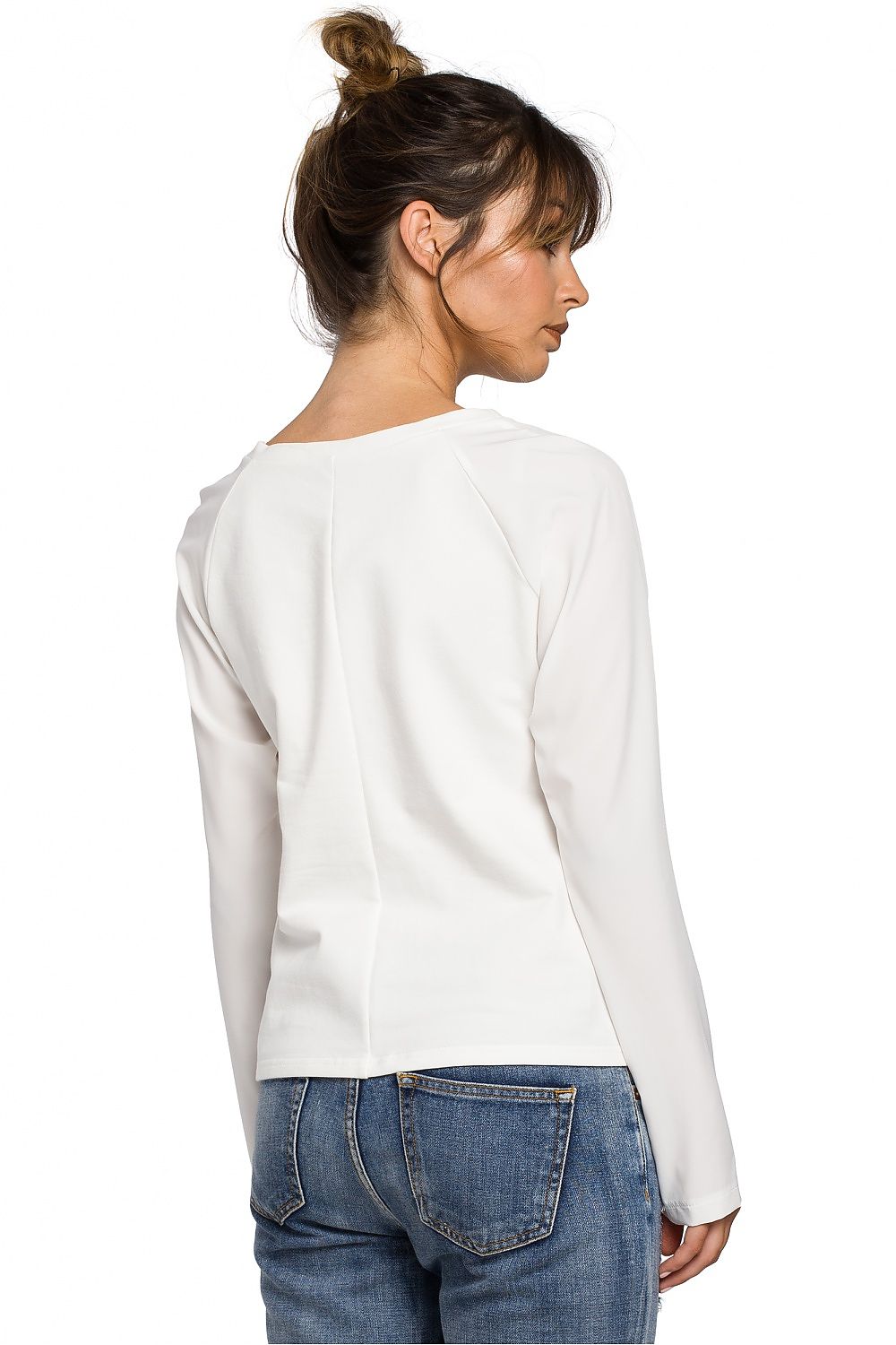 Elegant Women's Blouse - Airy Sleeves & Soft Knit, Perfect for Work & Casual Wear