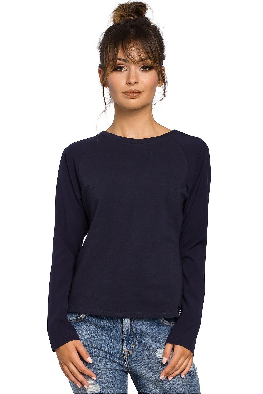 Elegant Women's Blouse - Airy Sleeves & Soft Knit, Perfect for Work & Casual Wear