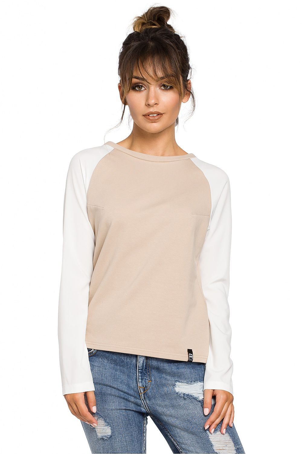 Elegant Women's Blouse - Airy Sleeves & Soft Knit, Perfect for Work & Casual Wear