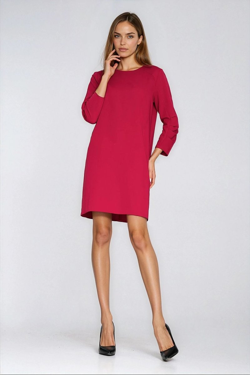 Daydress Nife A - Line Round Neck 3/4 Sleeve - 