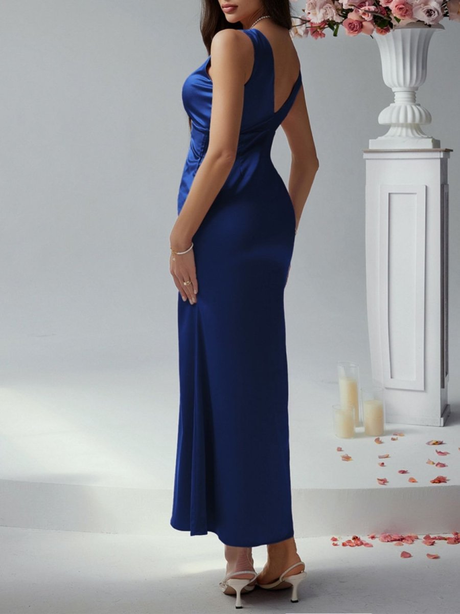 Devine Plunge Sleeveless Maxi Dress - New Arrivals