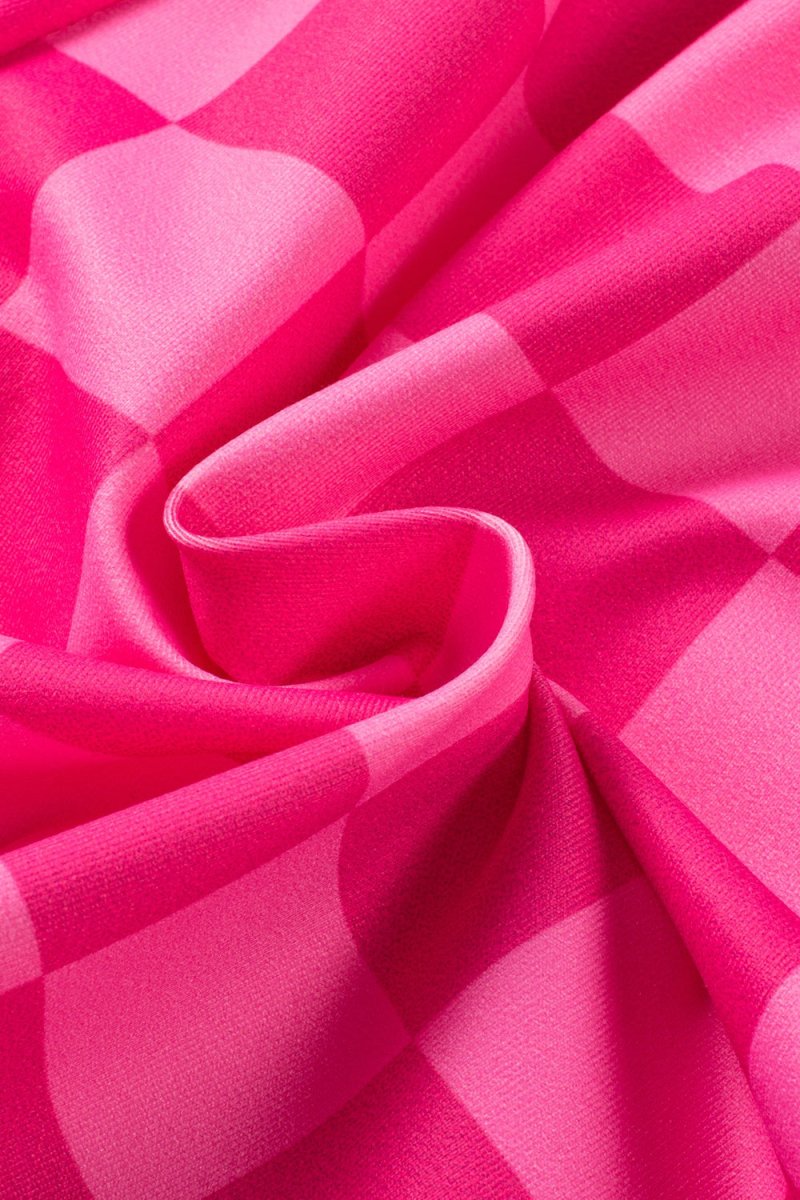 Drawstring Checkered Shorts with Pockets - Bottoms