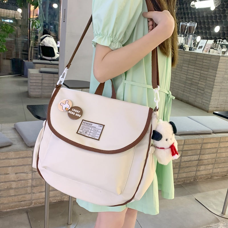 Casual Messenger Bag For Women New Summer Versatile Multi-purpose Large Capacity Backpack