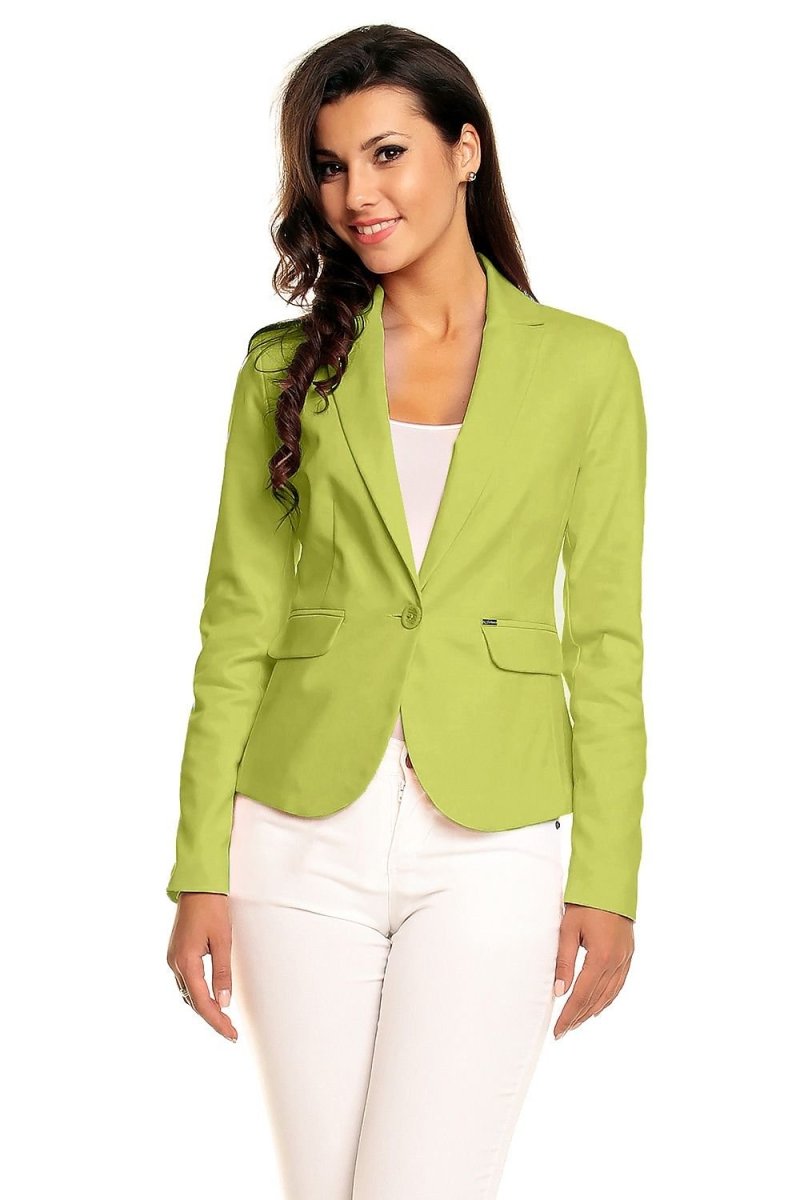 Elegant Single - Button Jacket – Perfect for Business & Family Events by Cabba - Outerwear