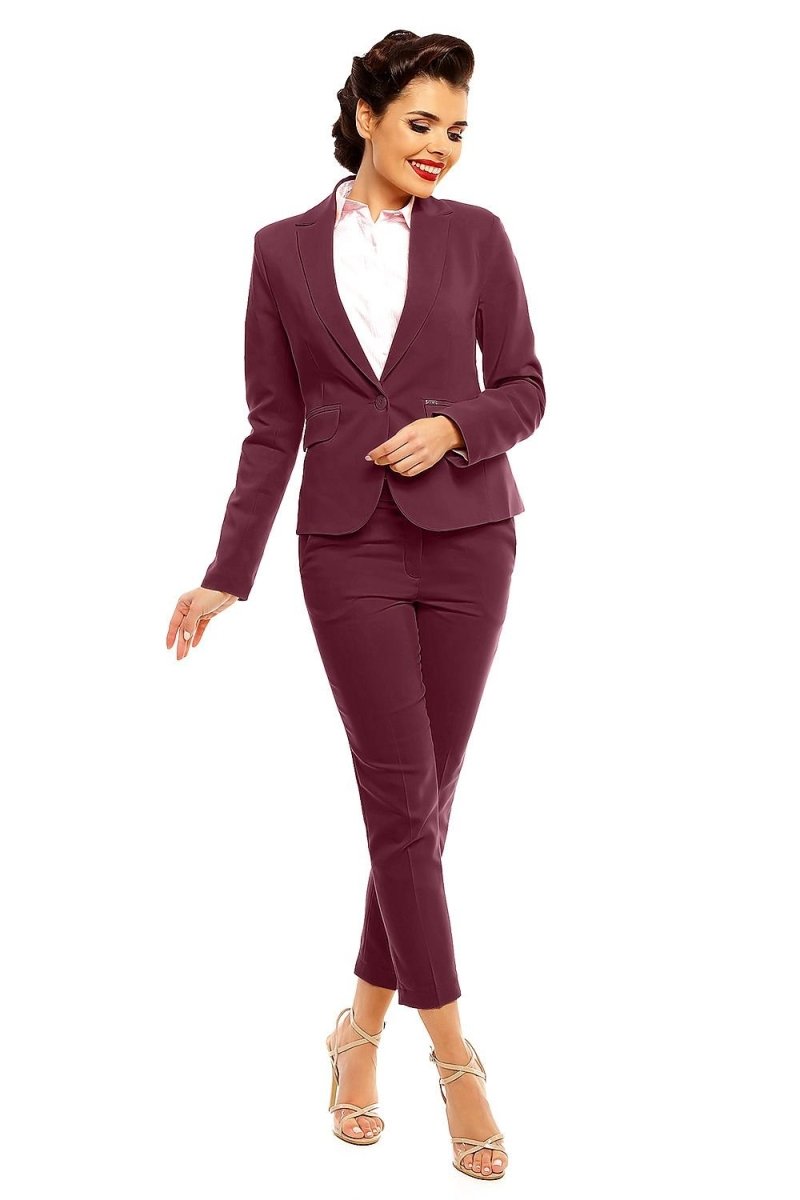 Elegant Single - Button Jacket – Perfect for Business & Family Events by Cabba - Outerwear