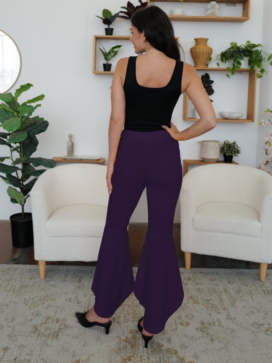 FAM - FAM High - Low Bootcut Pants - Bottoms