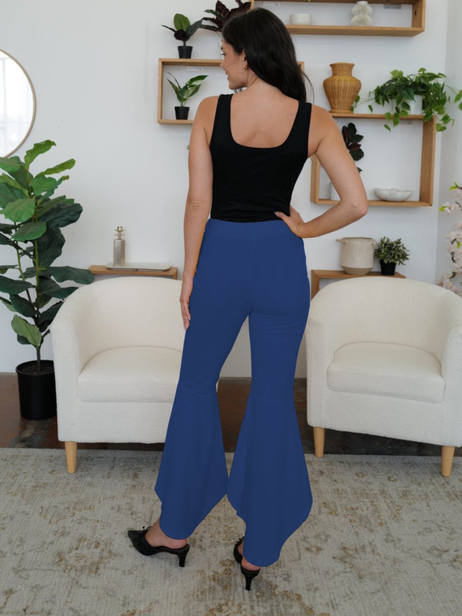 FAM - FAM High - Low Bootcut Pants - Bottoms