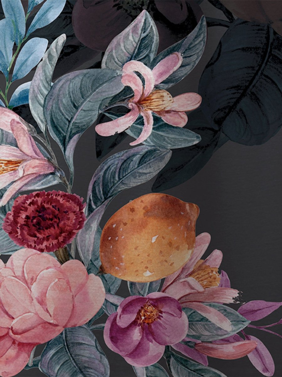 FAM - FAM Printed Elastic Waist Midi Skirt - Bottoms