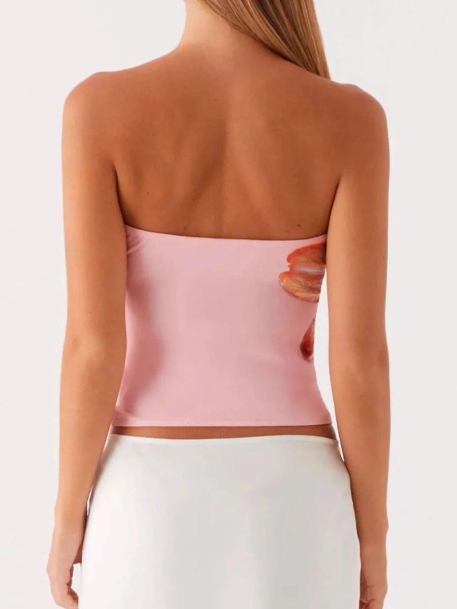 Flower Tube Top - 