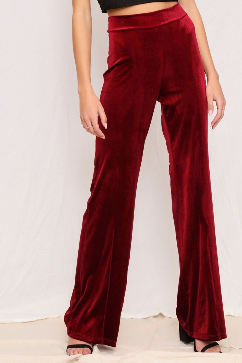 Full Size High Waist Pants - Bottoms