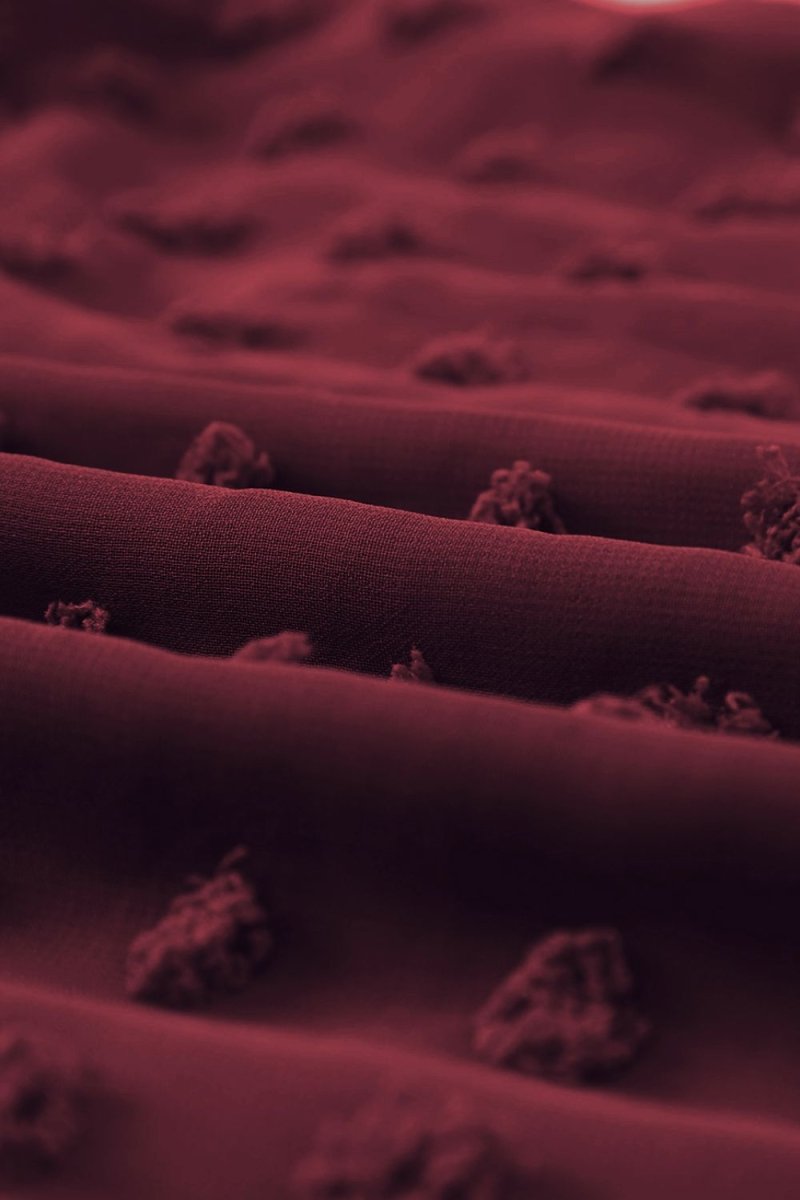 Full Size Swiss Dot V - Neck Tank - Top