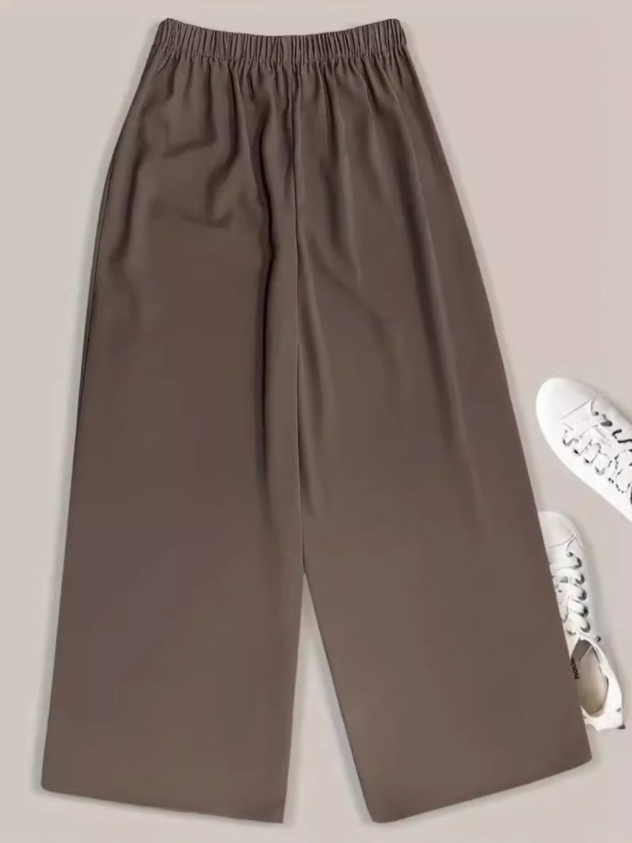 Full Size Wide Leg Pants - Bottoms