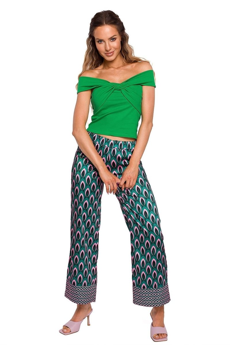 Green Blouse Moe - Top