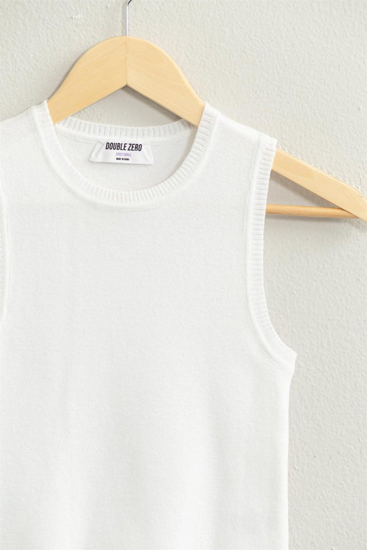 HYFVE Ribbed Knit Cropped Tank - Top