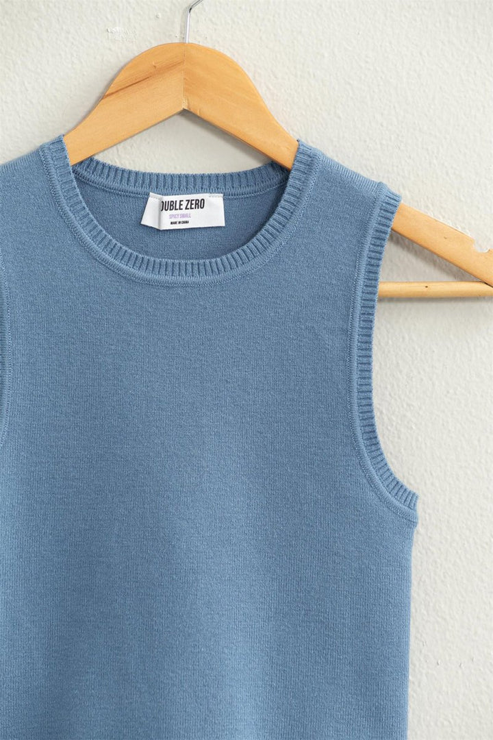 HYFVE Ribbed Knit Cropped Tank - Top