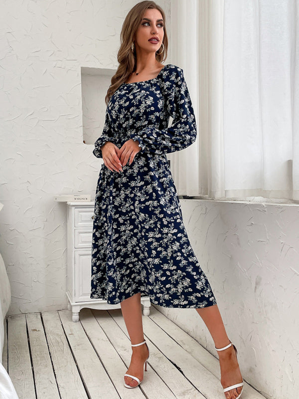 Women's long -sleeved new product fashion and comfortable dress