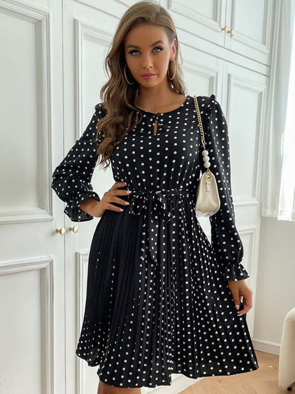 Women's long -sleeved new product fashion and comfortable dress