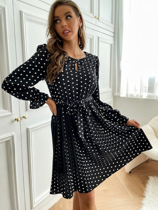 Women's long -sleeved new product fashion and comfortable dress