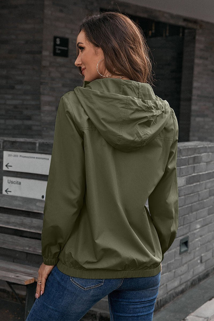 Ivy Lane Button - Down Long Sleeve Sports Jacket - Outerwear