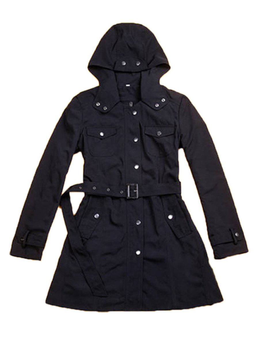 Ivy Lane Full Size Hooded Jacket with Detachable Liner (Three - Way Wear) - Outerwear