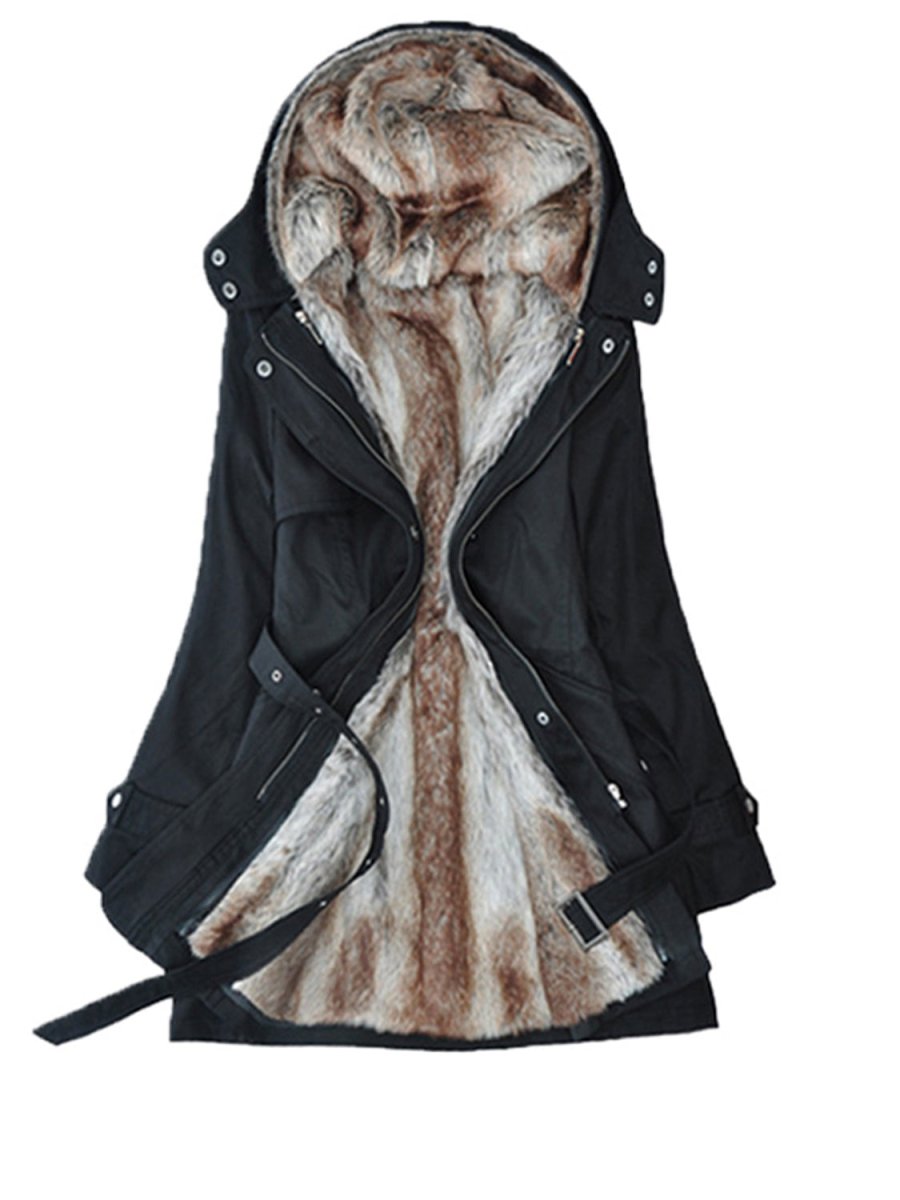 Ivy Lane Full Size Hooded Jacket with Detachable Liner (Three - Way Wear) - Outerwear