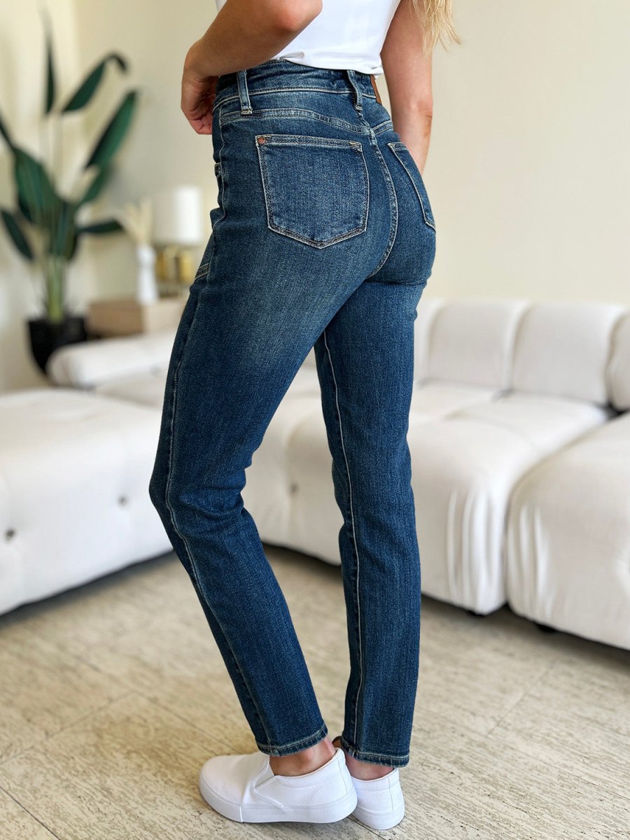 Judy Blue Full Size High Waist Skinny Jeans - Bottoms