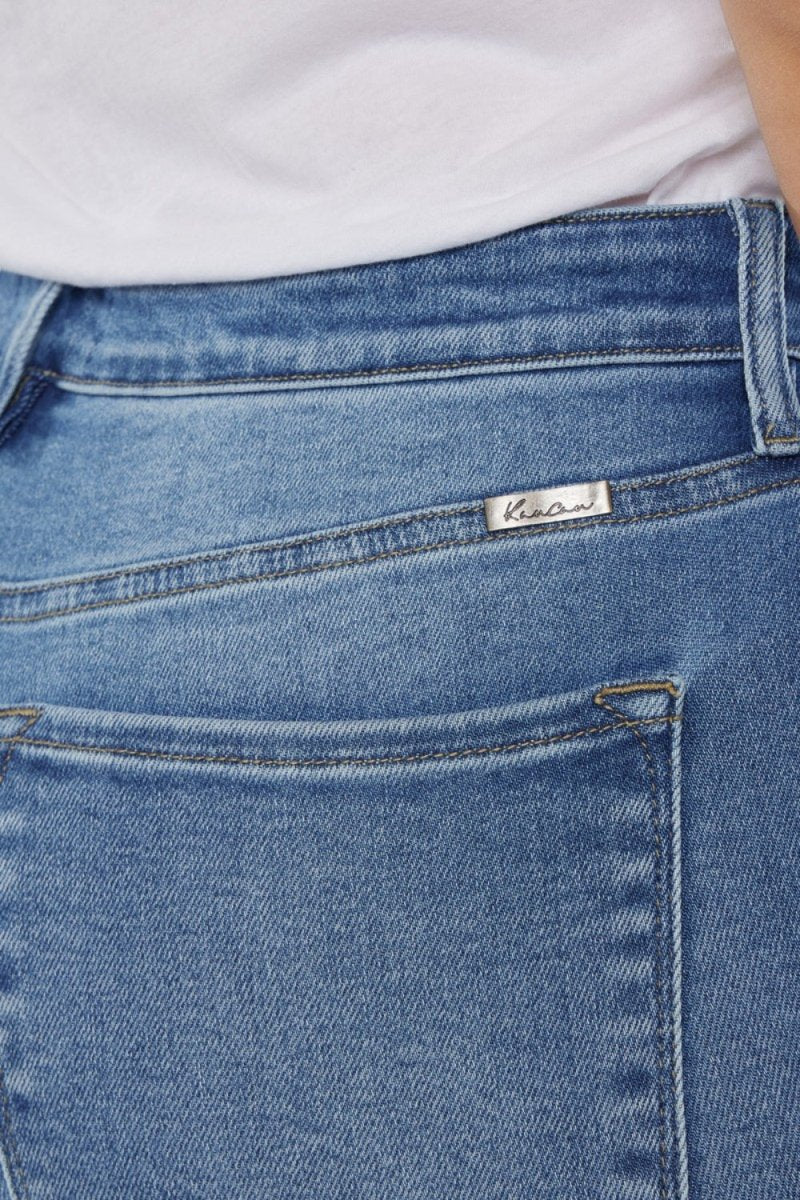 Kancan Full Size Cat's Whiskers High Waist Jeans - Bottoms
