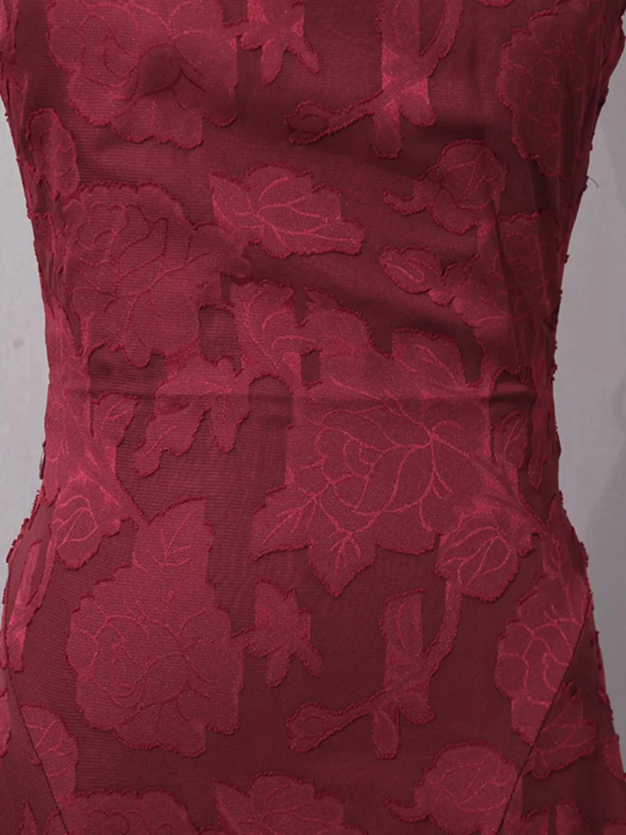 Lace Spaghetti Strap Maxi Dress - 