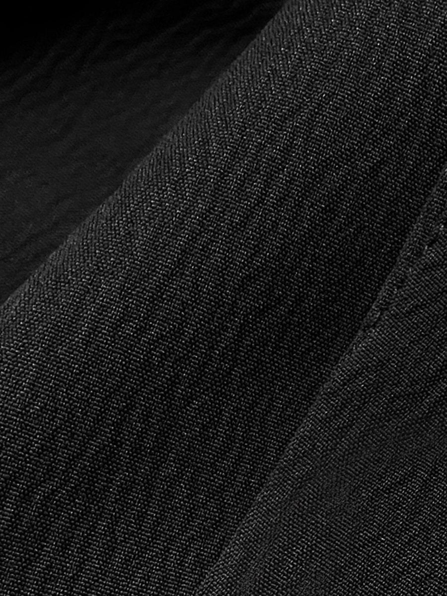 Lapel Collar Long Sleeve Blazer - Blazer Suit