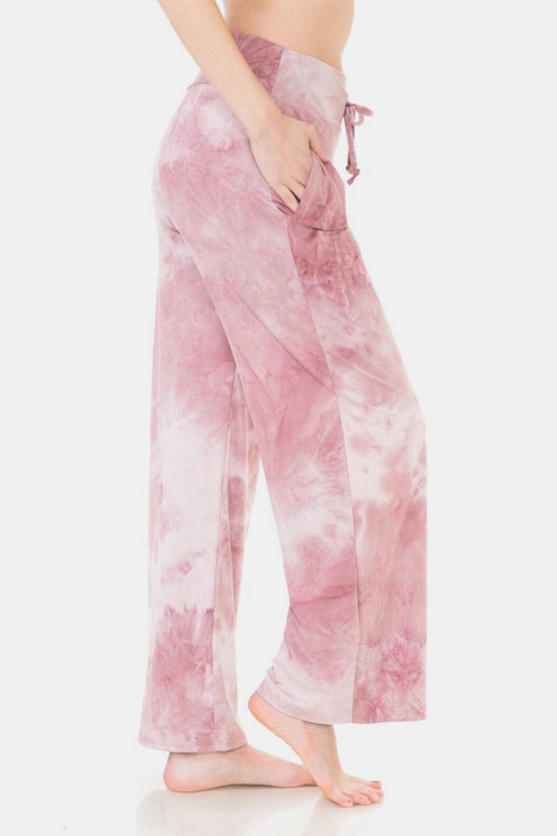 Leggings Depot Buttery Soft Printed Drawstring Pants - Bottoms