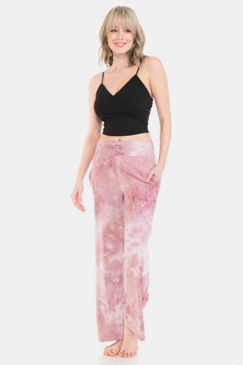 Leggings Depot Buttery Soft Printed Drawstring Pants - Bottoms
