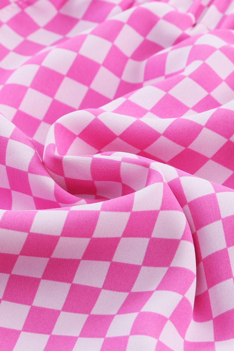 Leopard Elastic Waist Shorts - Bottoms