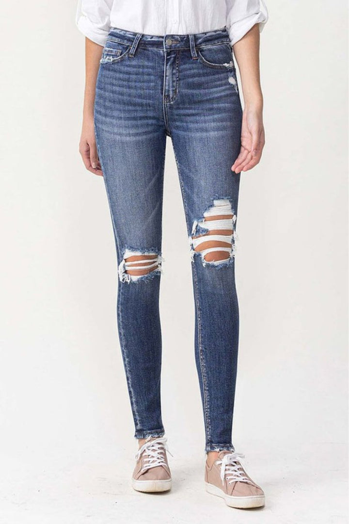 Lovervet Hayden Full Size High Rise Skinny - Bottoms
