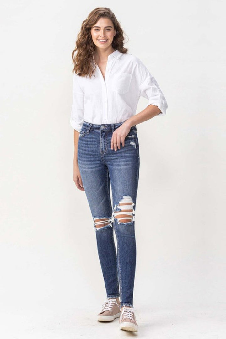 Lovervet Hayden Full Size High Rise Skinny - Bottoms