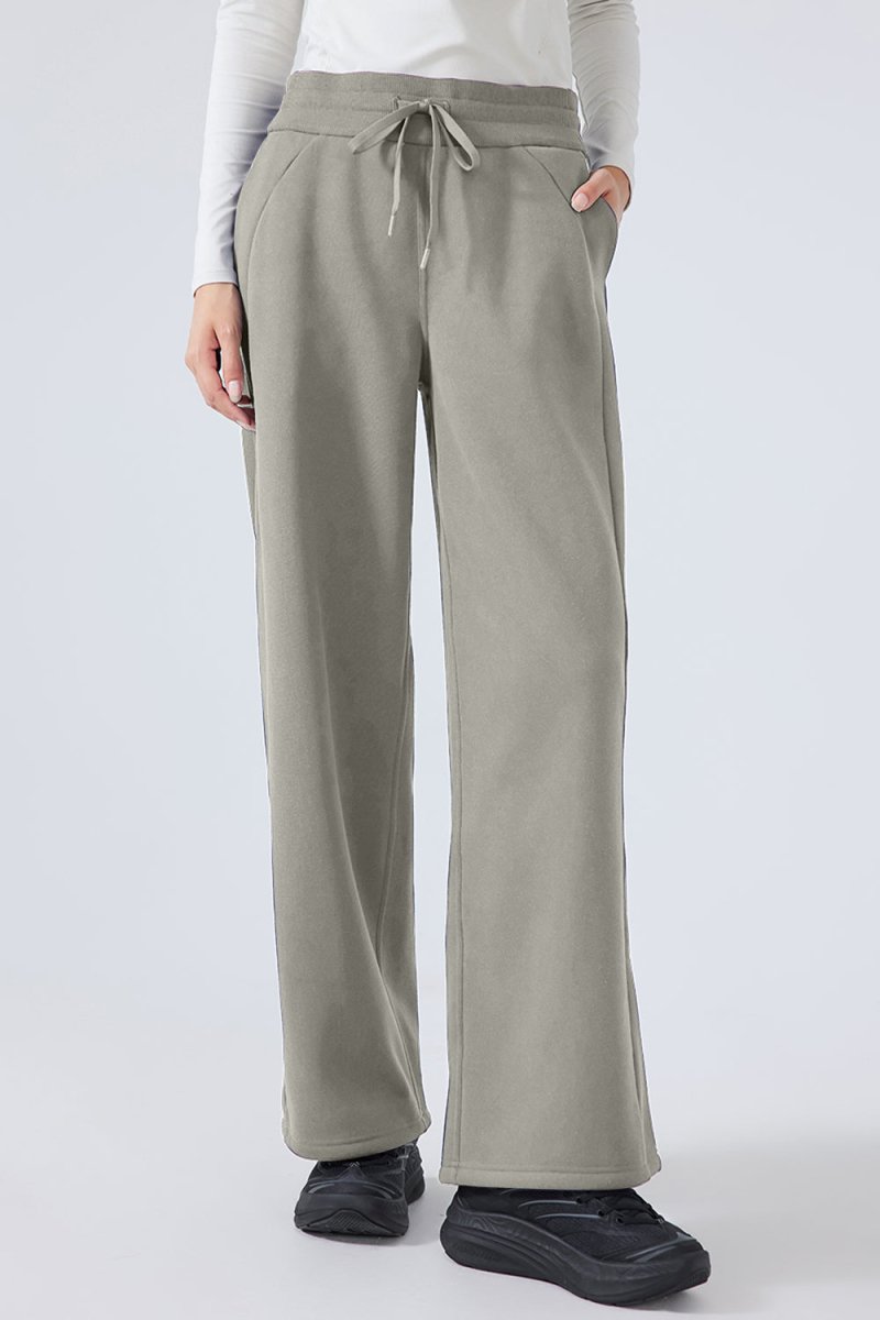Millennia Drawstring Wide Leg Pants - Bottoms