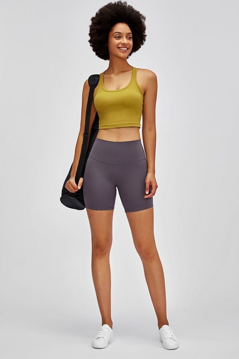 Millennia High Waist Training Shorts - Bottoms