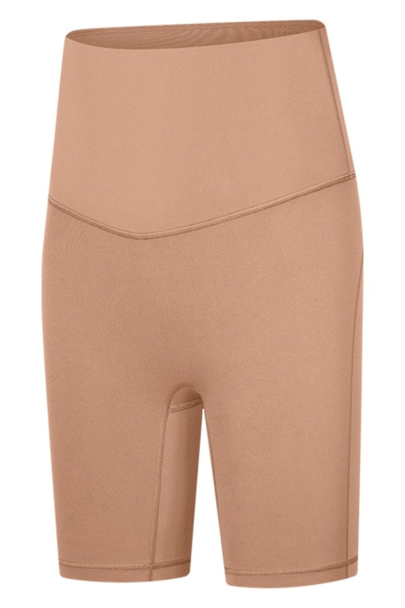 Millennia Seamless High - Rise Wide Waistband Biker Shorts - Bottoms