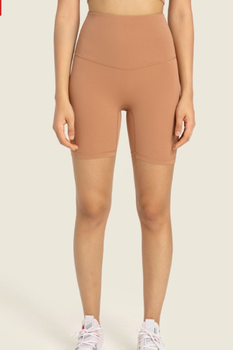 Millennia Seamless High - Rise Wide Waistband Biker Shorts - Bottoms