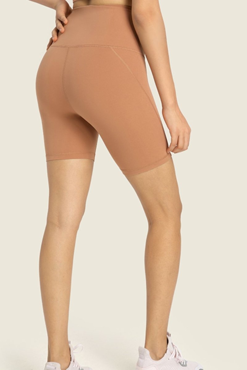 Millennia Seamless High - Rise Wide Waistband Biker Shorts - Bottoms