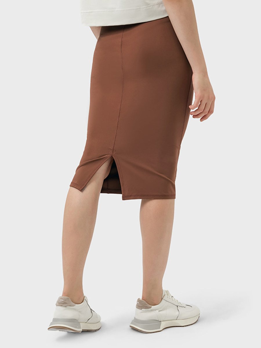 Millennia Slit Wrap Active Skirt - Bottoms