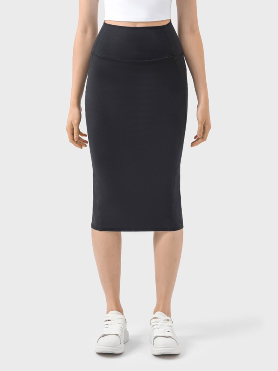 Millennia Slit Wrap Active Skirt - Bottoms