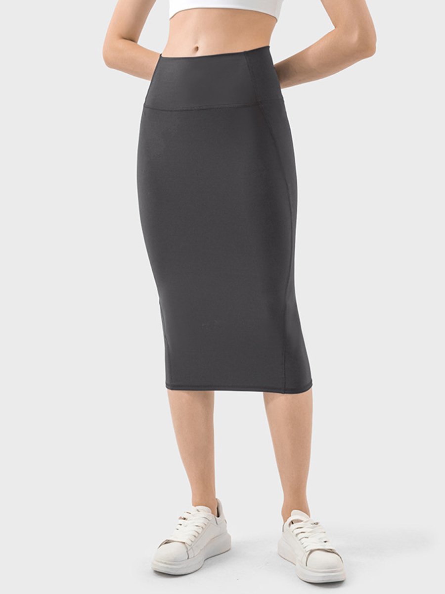 Millennia Slit Wrap Active Skirt - Bottoms