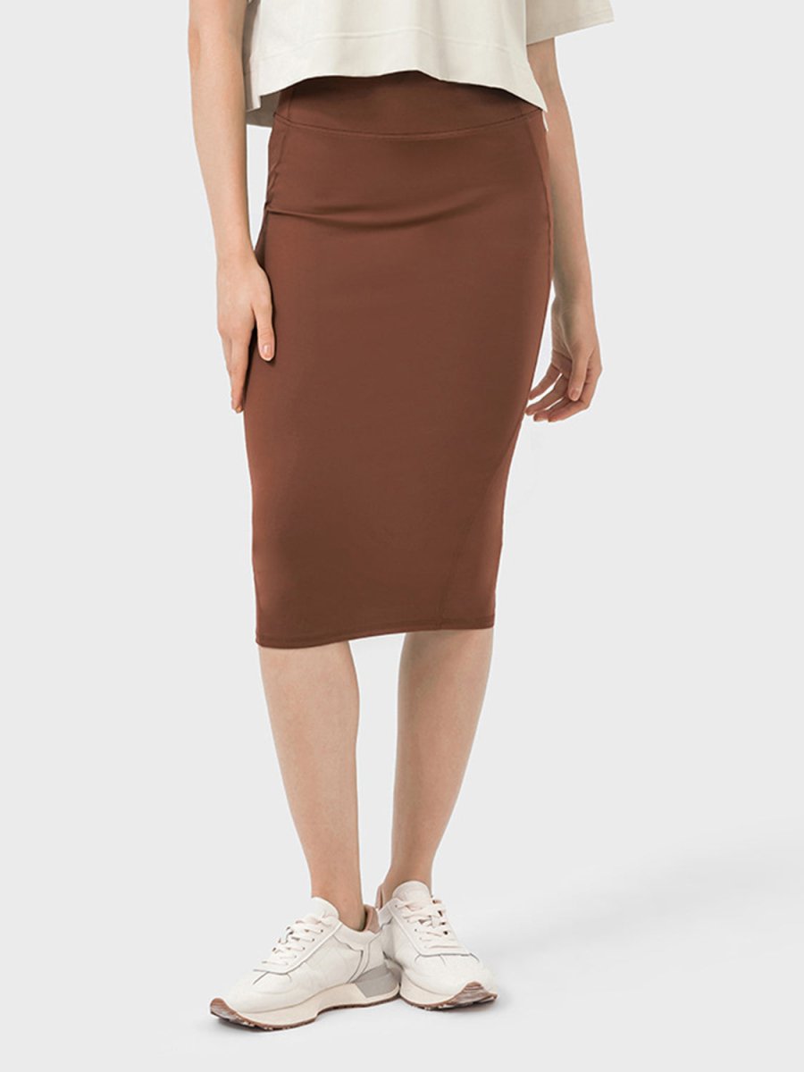 Millennia Slit Wrap Active Skirt - Bottoms