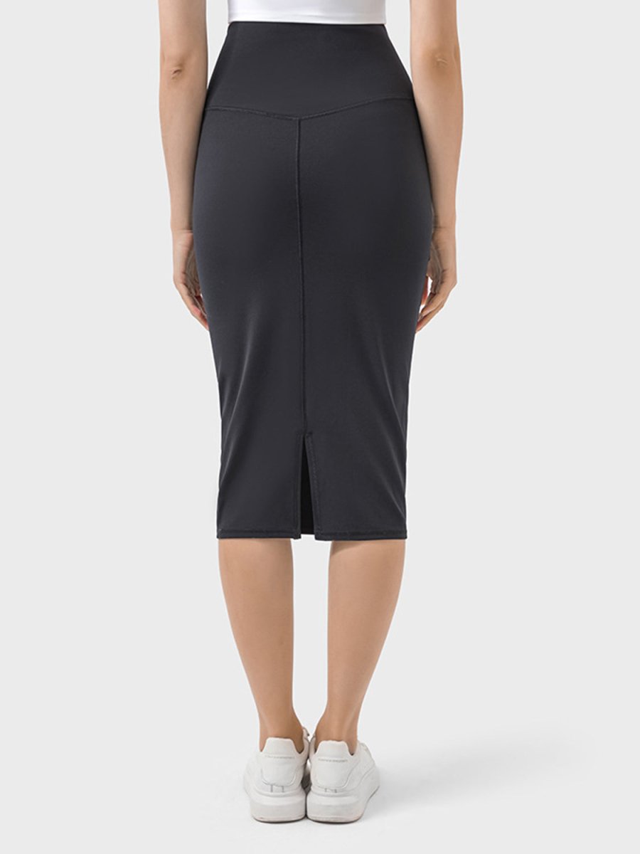 Millennia Slit Wrap Active Skirt - Bottoms