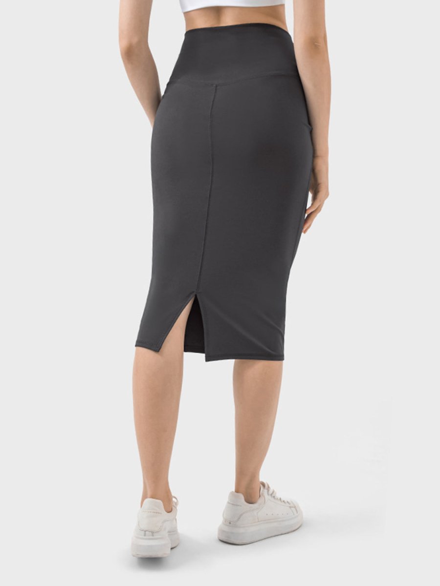 Millennia Slit Wrap Active Skirt - Bottoms